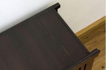 アンティーク家具　古民具・骨董　シックな三尺近江水屋箪笥(サイドボード)?