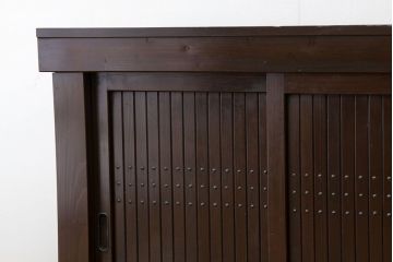 アンティーク家具　古民具・骨董　シックな三尺近江水屋箪笥(サイドボード)?