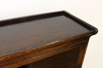 アンティーク家具　イギリスアンティーク オーク材の希少な5段スタッキングブックケース(本箱)