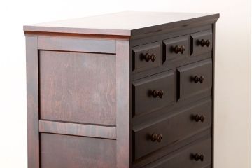 中古　北海道民芸家具チェスト(箪笥)(定価241500円)