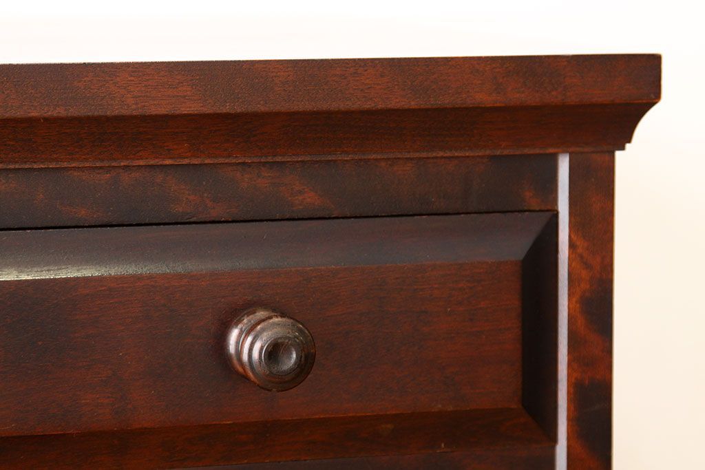 中古　北海道民芸家具チェスト(箪笥)(定価241500円)