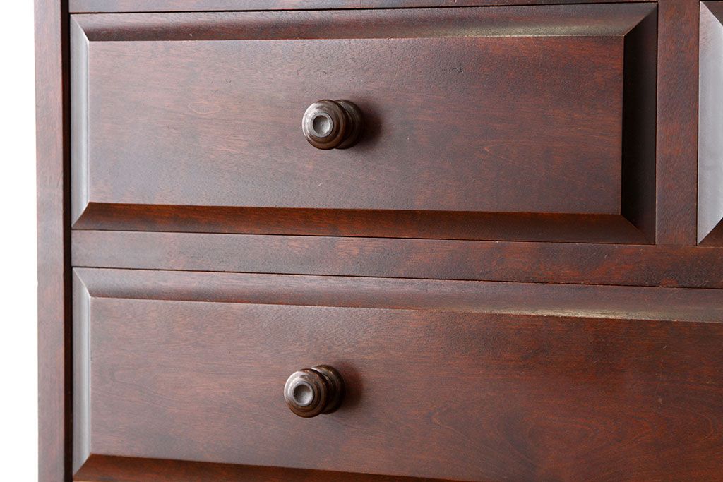 中古　北海道民芸家具チェスト(箪笥)(定価241500円)