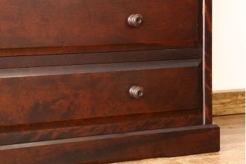 中古　北海道民芸家具チェスト(箪笥)(定価241500円)