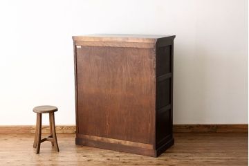 中古　北海道民芸家具チェスト(箪笥)(定価241500円)