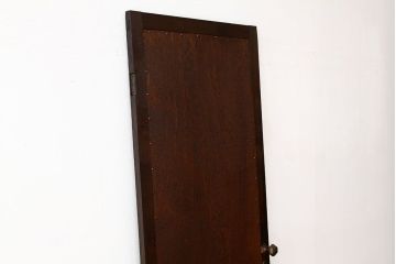 昭和レトロ　古い木の希少な六角ノブ付きドア?(扉)