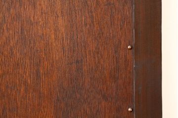 昭和レトロ　古い木の希少な六角ノブ付きドア?(扉)