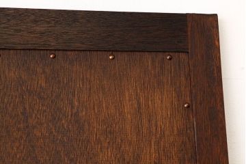 ★昭和レトロ　古い木の希少な六角ノブ付きドア?(扉)