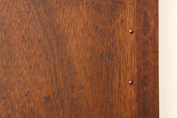 ★昭和レトロ　古い木の希少な六角ノブ付きドア?(扉)