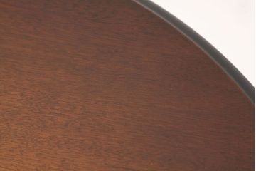 中古　飛騨産業穂高丸型カフェテーブル?キツツキ　オケージョナルテーブル