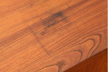アンティーク家具　古民具・骨董　総欅無垢　特別注文造りの帳場箪笥(引き出し金庫)