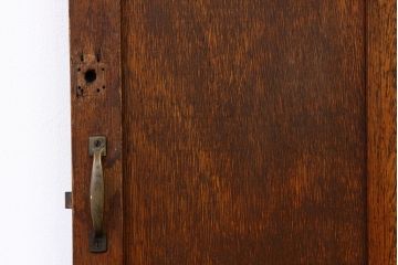 モールとダイヤガラス入りの幅のせまいドア?(扉・ガラス戸建具)