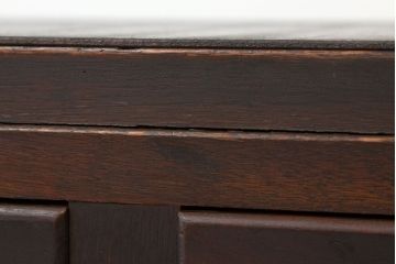 レトロ家具　昭和レトロ　使い込まれたアンティークチェスト(たんす・引き出し・ドロワー)