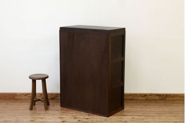 レトロ家具　昭和レトロ　使い込まれたアンティークチェスト(たんす・引き出し・ドロワー)