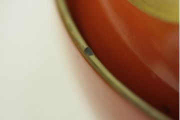 アンティーク　大正〜昭和初期!古い蒔絵の木製お椀10客
