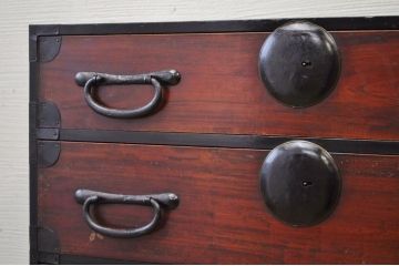 美品!古い欅材の松本箪笥