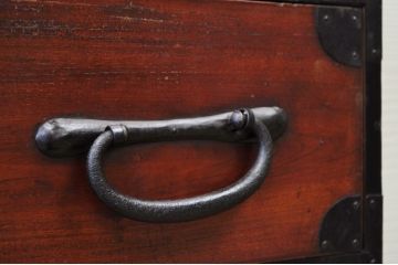 美品!古い欅材の松本箪笥