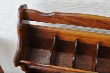 アンティーク雑貨　中古　カリモクスリッパラック