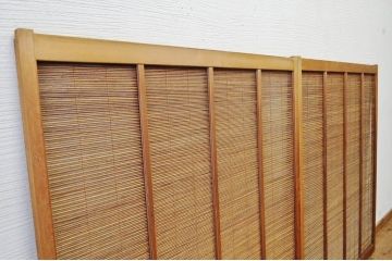 涼しげな大振り簾戸2枚セット