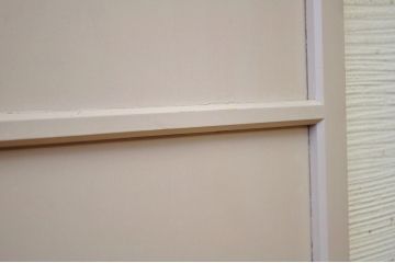古いペイント引き戸2枚セット1