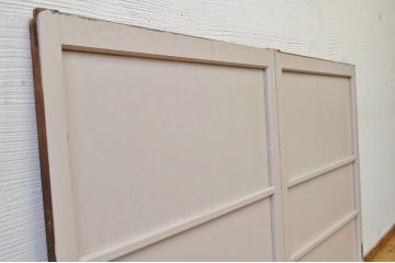 古いペイント引き戸2枚セット2