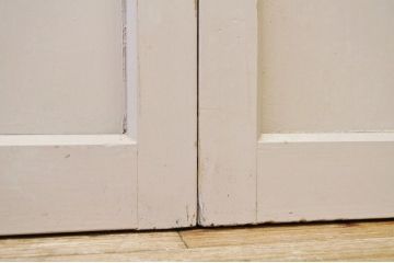 古いペイント引き戸2枚セット2