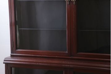 アンティーク家具　イギリスアンティーク特大キャビネット