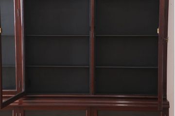 アンティーク家具　イギリスアンティーク特大キャビネット