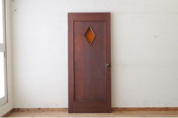 ★菱形色ガラス入りドア(扉)1