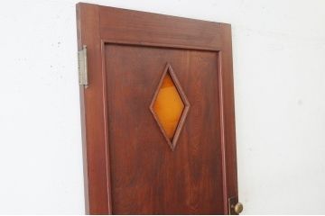 ★菱形色ガラス入りドア(扉)2