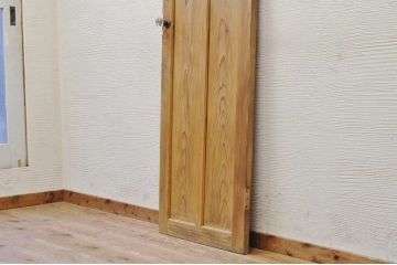 古い木味のガラスドアノブモールガラスドア(扉)4