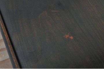 アンティーク雑貨　時代物　古い唐木硯箱