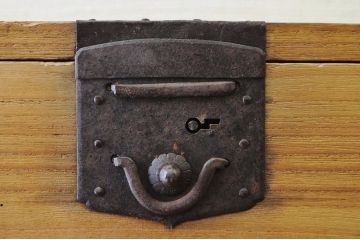 極上美品!明治時代　総桐関東帳場箪笥
