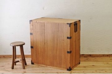 極上美品!明治時代　総桐関東帳場箪笥