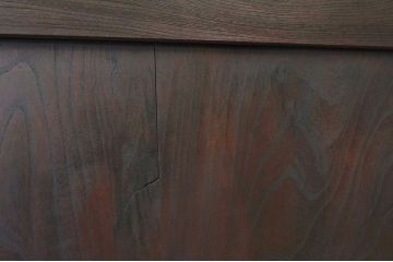 総欅!味のあるシンプルな格子蔵戸