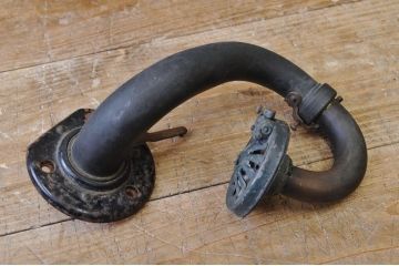 アンティーク雑貨　古いNIPPONO PHONE蓄音機　ラッパ