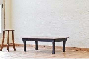 レトロ家具　レトロなアンティーク　角型ちゃぶ台