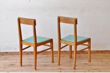 レトロ家具　レトロなデザインの椅子(イス)2脚セット