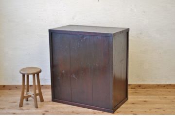 アンティーク家具　古民具　骨董　明治時代味のある九杯引き出し時代箪笥