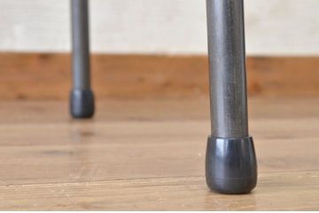 アンティーク家具　☆古い一枚板の鉄脚テーブル1　(机、作業台)