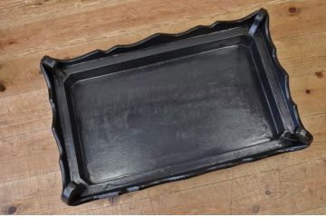 アンティーク家具　特大!木製螺鈿花台(漆器)