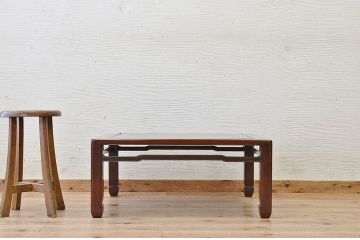 アンティーク家具　古民具　骨董　古い唐木の座卓3