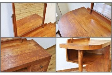 レトロ家具　可愛いデザイン!昭和レトロなドレッサー