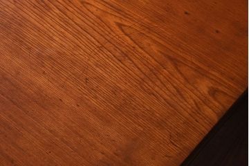 アンティーク家具　アンティーク　天板栓材一枚板　大振りなちゃぶ台