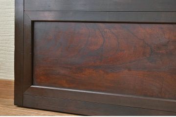 ★極上!作りの良いダイヤガラス格子戸2枚セット