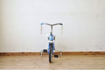 アンティーク雑貨　デッドストック品　古い子供自転車(三輪車)2