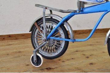 アンティーク雑貨　デッドストック品　古い子供自転車(三輪車)2