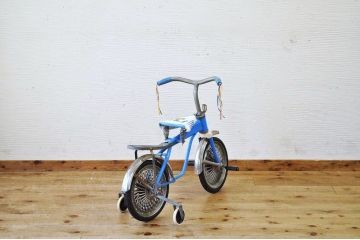 アンティーク雑貨　デッドストック品　古い子供自転車(三輪車)2