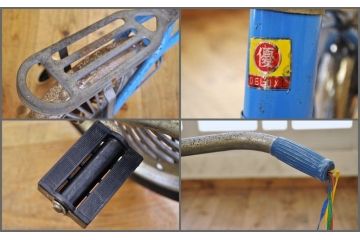 アンティーク雑貨　デッドストック品　古い子供自転車(三輪車)2