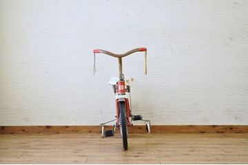 アンティーク雑貨　デッドストック品　古い子供自転車(三輪車)3