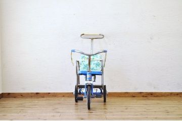 アンティーク雑貨　デッドストック品　古い子供自転車(三輪車)5